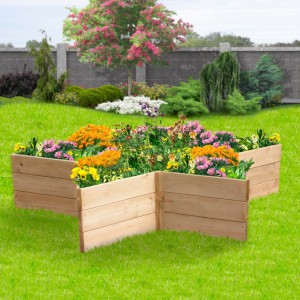 Star Shaped Raised Bed